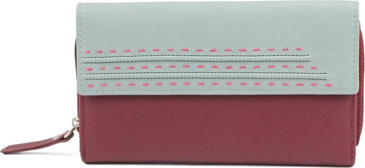 Actual product image Eastern Counties Leather Far leather wallet block colours