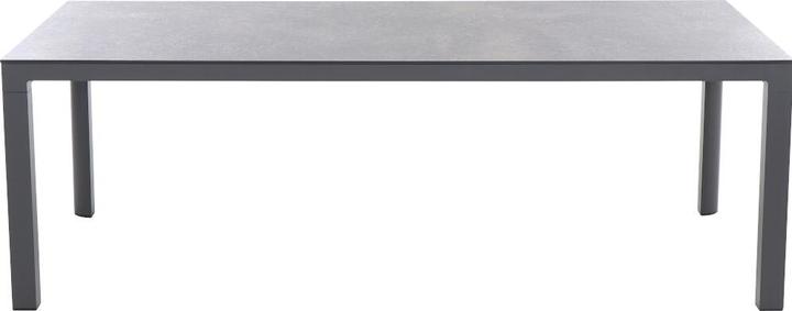 Actual product image Siena Garden Silva Dining Tisch 220x100cm matt anthrazit / HPL titan (220 cm)