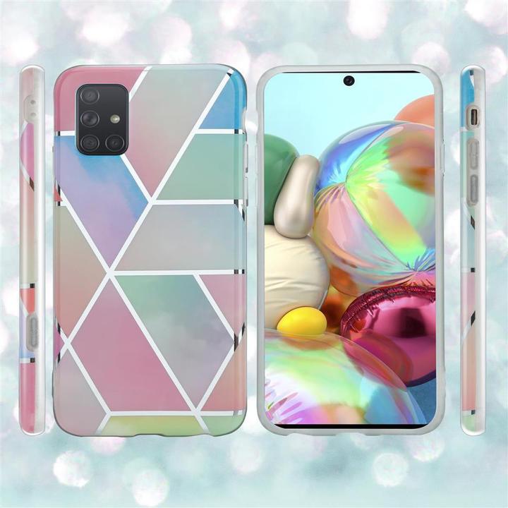 Image du produit Cadorabo Couverture IMD TPU Marbre coloré (Samsung Galaxy A71 5G)
