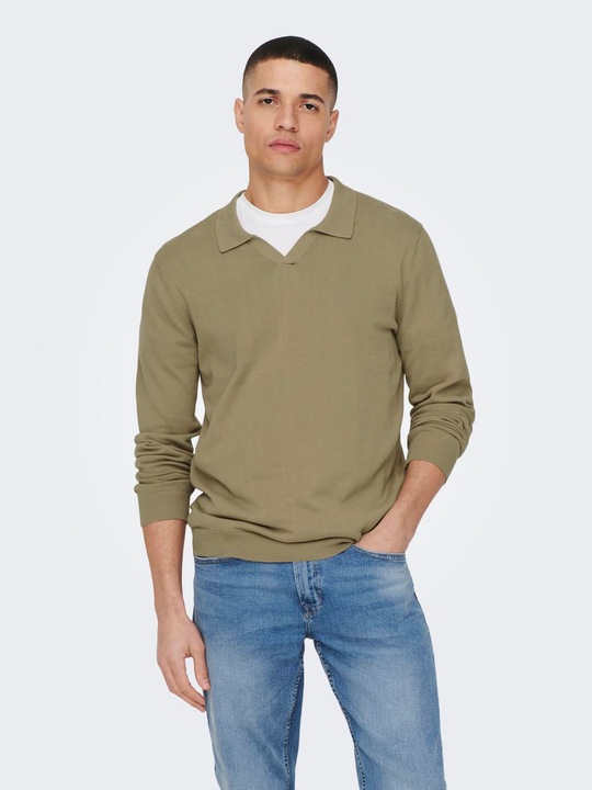 Image du produit Only & Sons Polo à manches longues (XS)