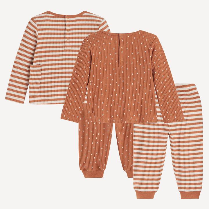 Immagine prodotto La Redoute Collections 2er-Pack Baumwoll-Schlafanzüge (74)