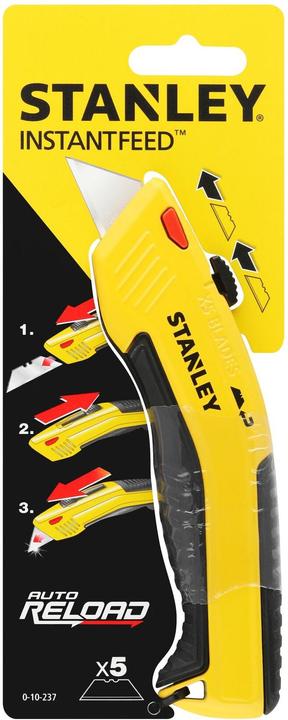 Image du produit Stanley Peilis su trapecijos formos ašmenimis su automatiniu ašmenų keitimu (Cutters)