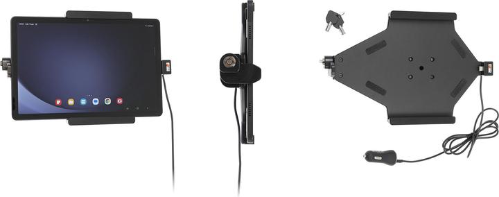 Image du produit Brodit Support actif Galaxy Tab A9+ USB verrouillable