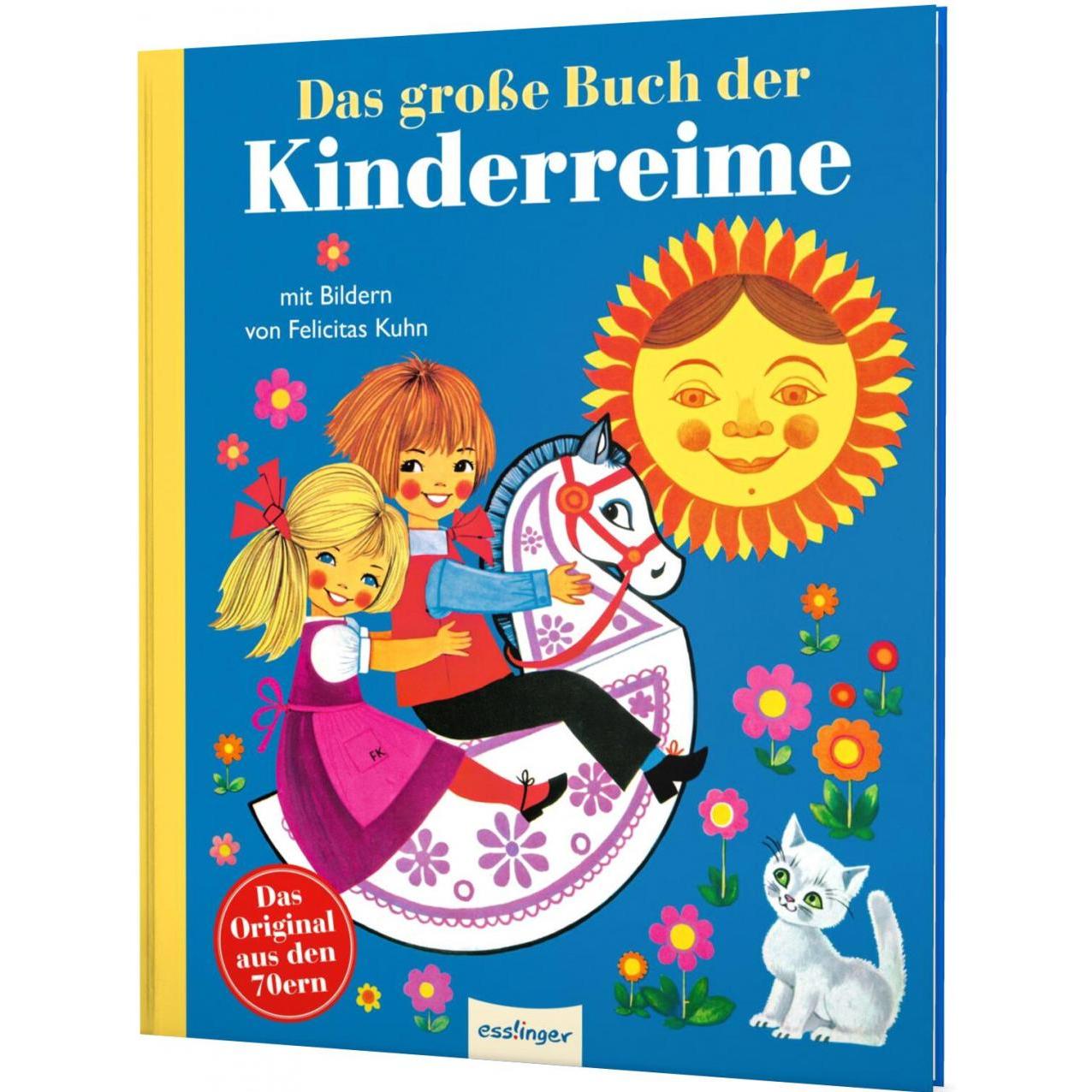 Kinderbücher aus den 1970er-Jahren: Das grosse Buch der Kinderreime, Kinderbücher von Felicitas Kuhn