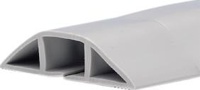 Produktbild RND Electronics Bodenkabelkanal Weich-PVC Grau 1.83m x 50.8mm (Kabelbrücke, 24.50 cm)