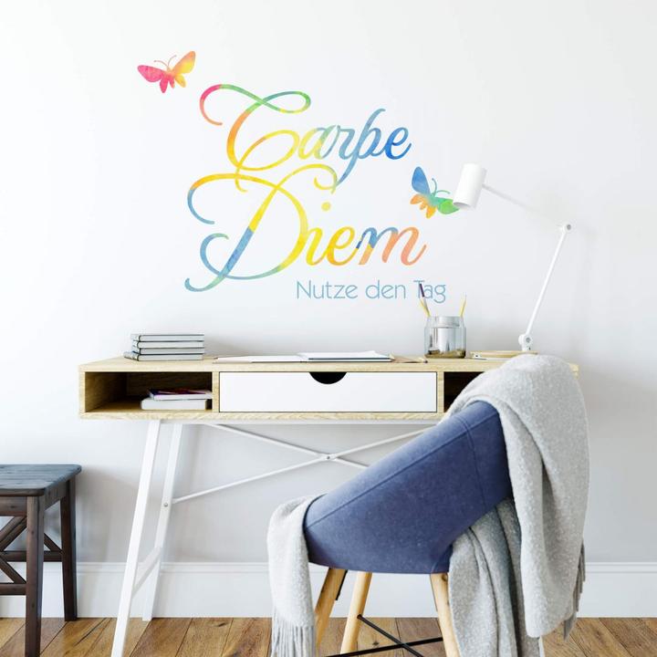 Trenddeko Watercolor Carpe diem...
