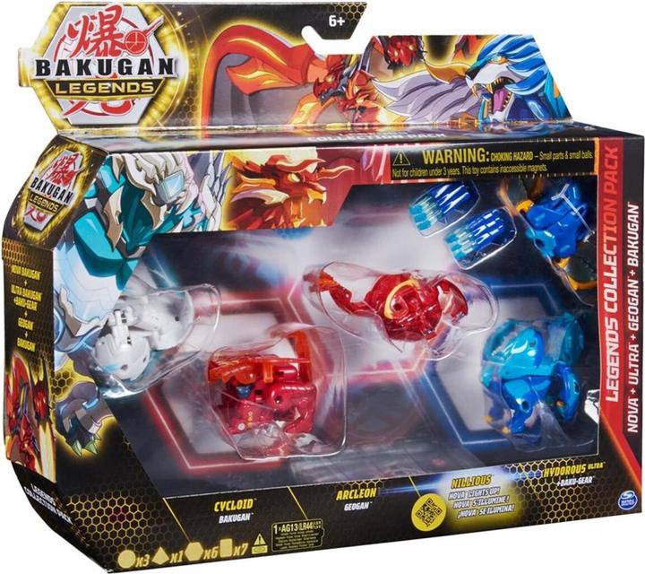 Bakugan BTB Legends Collection 4 Pack S5