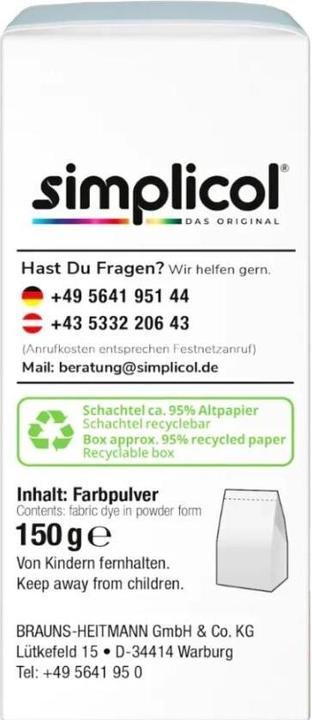 Image du produit Simplicol Peinture pour textiles (Bleu)