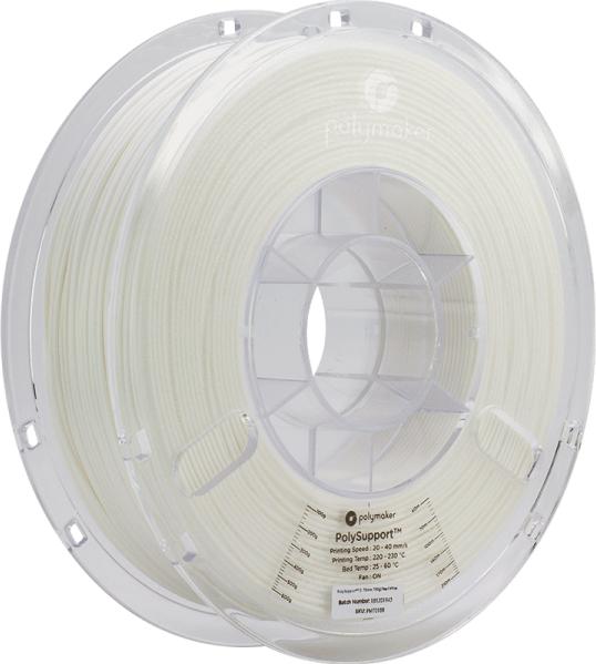 Actual product image Polymaker 70188 - Filament - PolySupport Peel off - 750 g (PolySupport, 1.75 mm, 750 g, White)