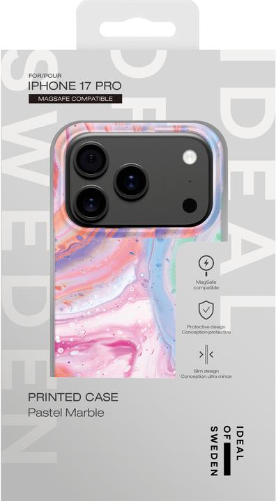 Produktbild iDeal Of Sweden iPhone 17 Pro Printed Case - Pastel Marble (Apple iPhone 17 Pro)