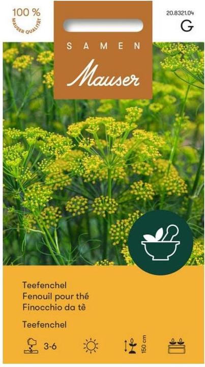 Produktbild Samen Mauser Teefenchel (Pflanzensamen)