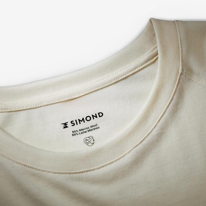 Produktbild Simond Langarmshirt Herren - Merino Resist ungefärbt (L)