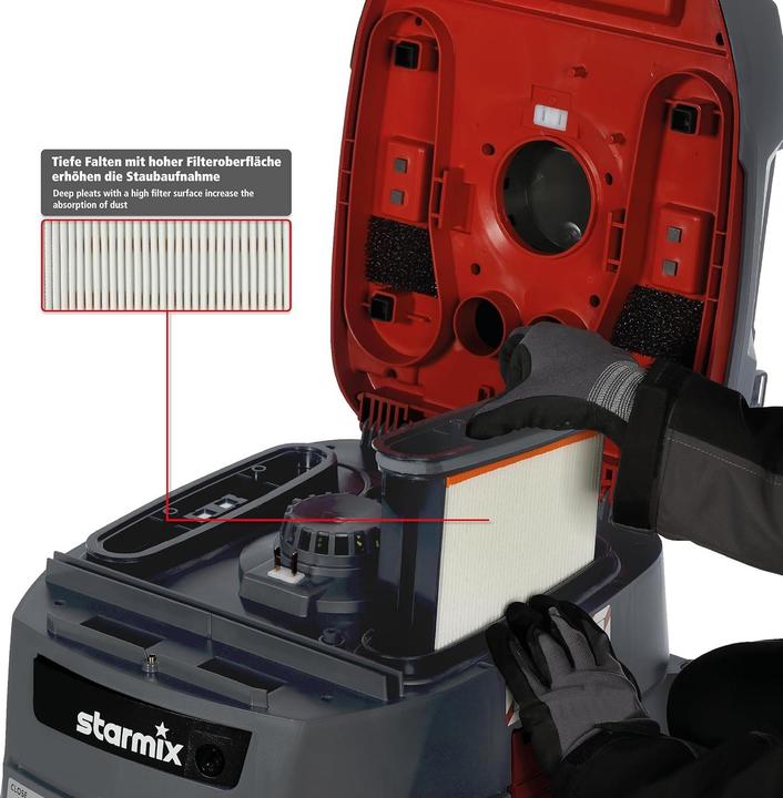 Produktbild starmix iPulse M-1635 Safe Plus (Nass-Trockensauger)