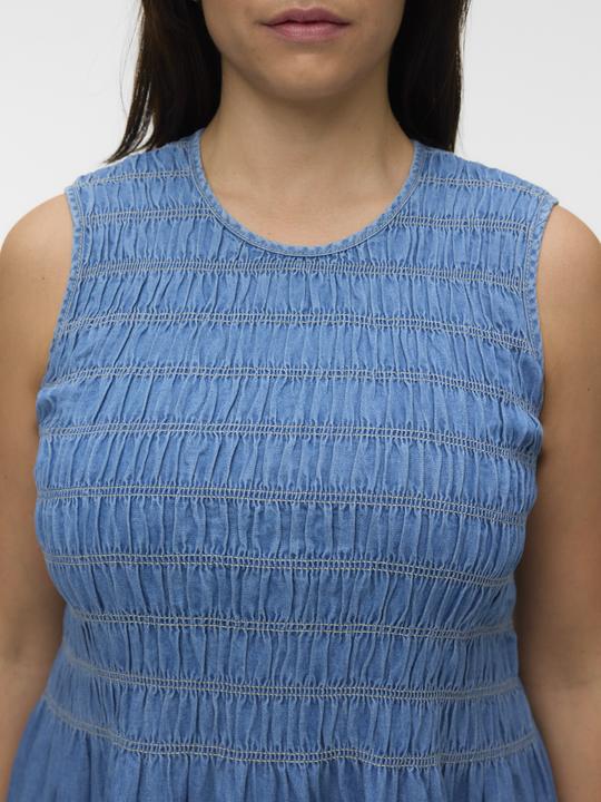 Image du produit Vero Moda VMCNERINA Langes Kleid Jeanskleid (44)