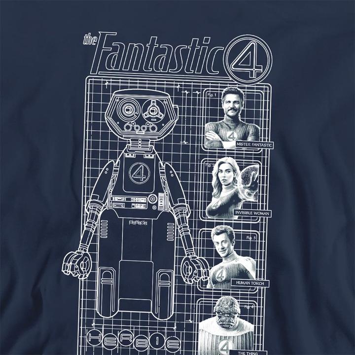 Produktbild Fantastic Four First Family And Herbie Sweatshirt (S)