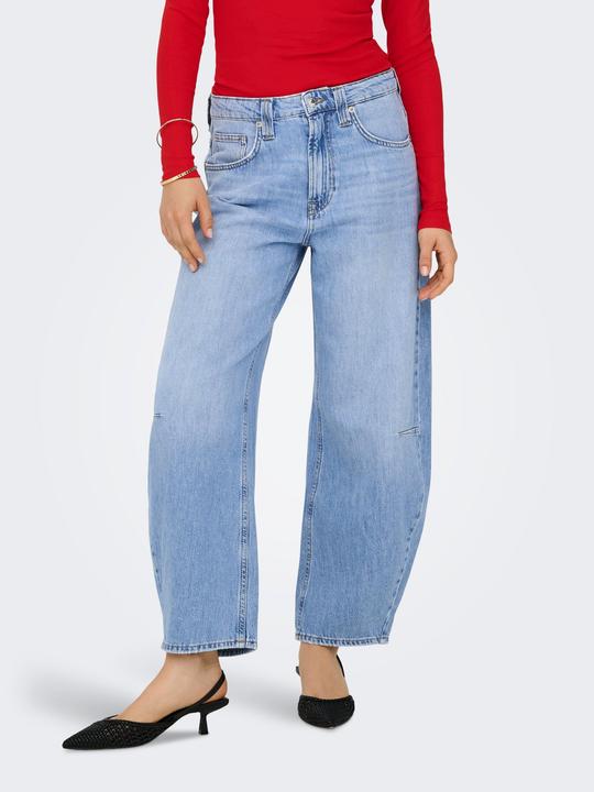 Produktbild Only ONLFRANKIE Hohe Taille Barrel Fit Jeans Locker geschnitten (XS)