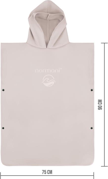 Actual product image Normani Children's microfibre bathing poncho Camuy - 9141