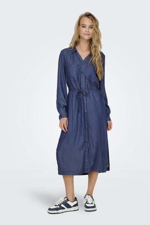 Produktbild Only ONLCHARIS Midikleid Hemdblusenkleid (M)