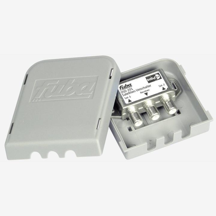 Actual product image Fuba OSD 201 DiSEqC 2/1 Switch 2.0