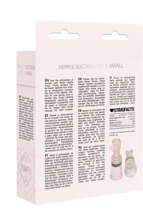 Actual product image Doc Johnson Nipple Suction Set