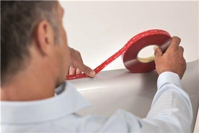 Actual product image 3M Double-sided adhesive tape 5925F VHB dark grey 12x0.64mm x3 (12 mm)
