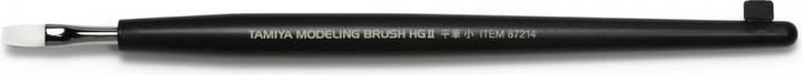 Actual product image Tamiya Brush HG II flat narrow