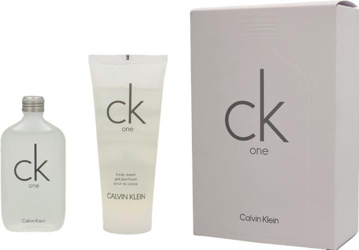 Actual product image Calvin Klein CK One Christmas 2023 Eau de Toilette 50 / Shower Gel 100 (Eau de toilette, 150 ml)