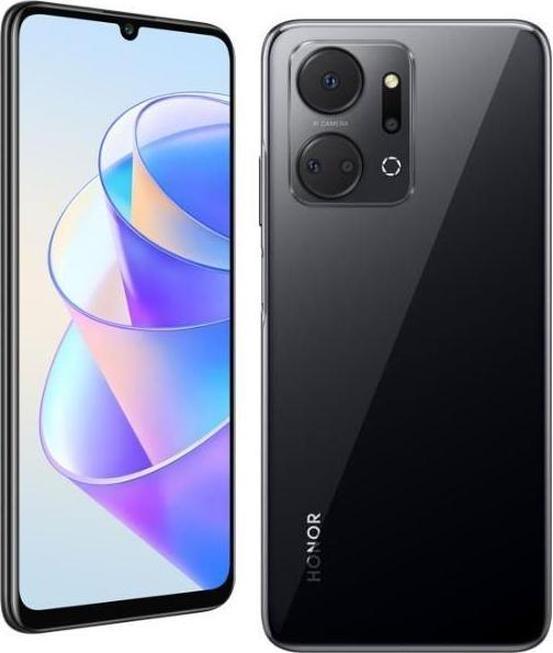 Actual product image Honor X7a (128 GB, Midnight Black, 6.75", Dual SIM, 4G)