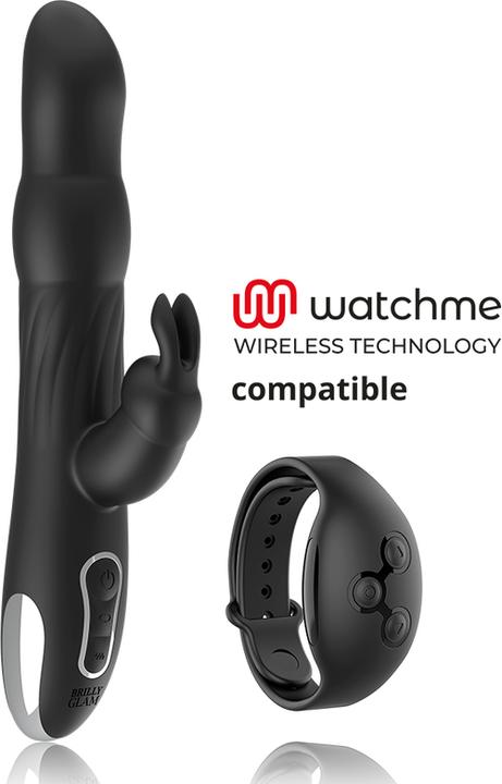 Actual product image Brilly glam Moebius Rabbit Vibrator & Rotator Watchme Wireless Technology Compatible