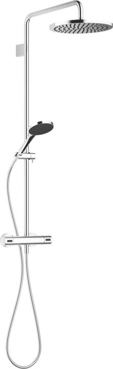Dornbracht Showerpipe mit Brause-Thermostat, ohne Handbrause, Ausladung Standbrause 450 mm, Kopfbrau