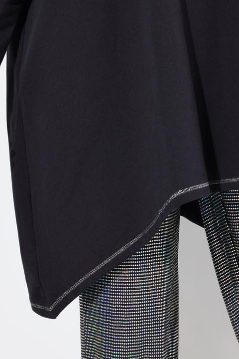 Actual product image Angel of Style A-line hoodie with skull and decorative seams (46, 48)
