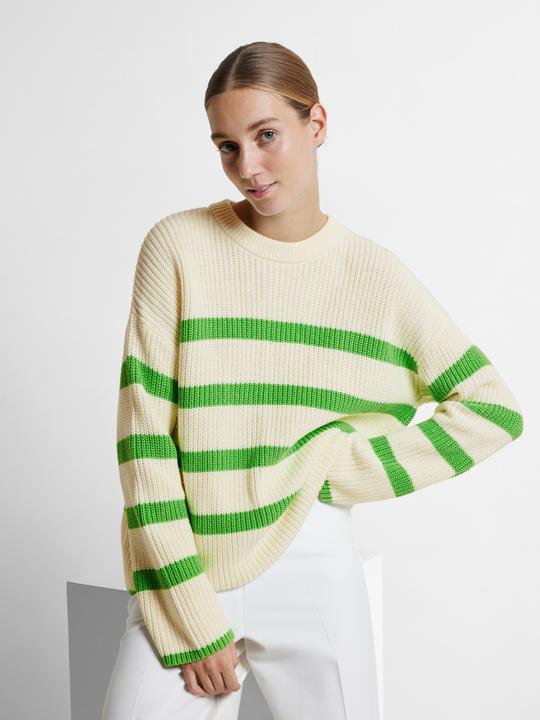 Actual product image Selected Striped knit jumper (S)