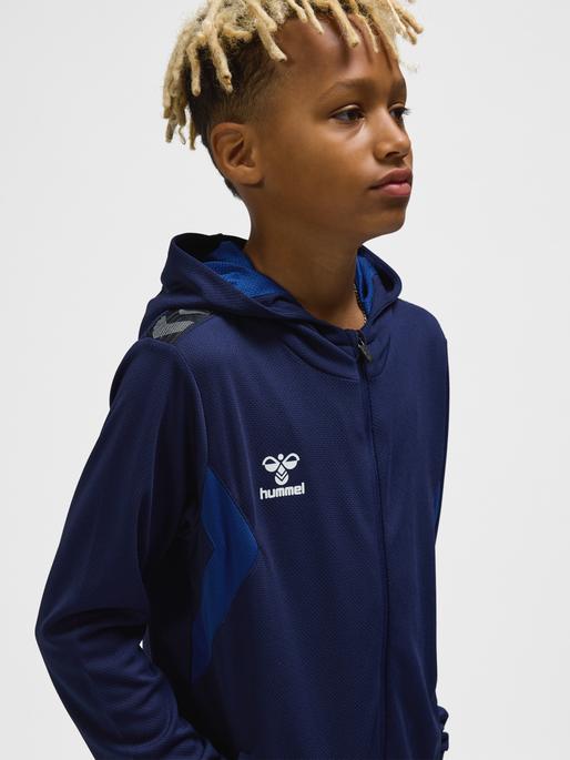 Actual product image hummel Hmlauthentic Pl Zip Hoodie Kids (116)