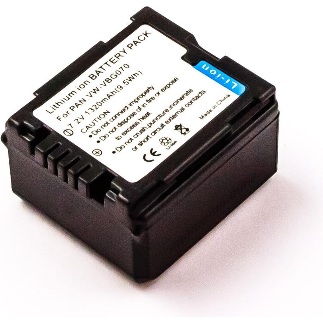 Thumbnail - AGI 24121 Wiederaufladbare Batterie Lithium-Ion (Li-Ion) 1000 mAh 7,4 V (Akku), Kamera Stromversorgung, Schwarz