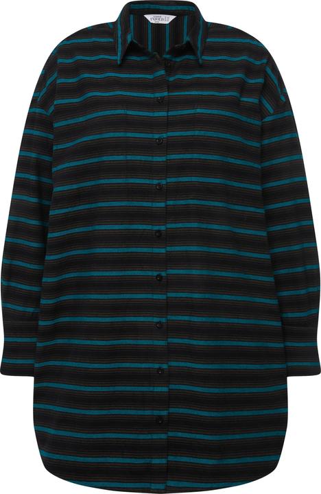 Produktbild Studio Untold Oversized-Hemdbluse, Streifen, Hemdkragen, Langarm, Unisex (XL)