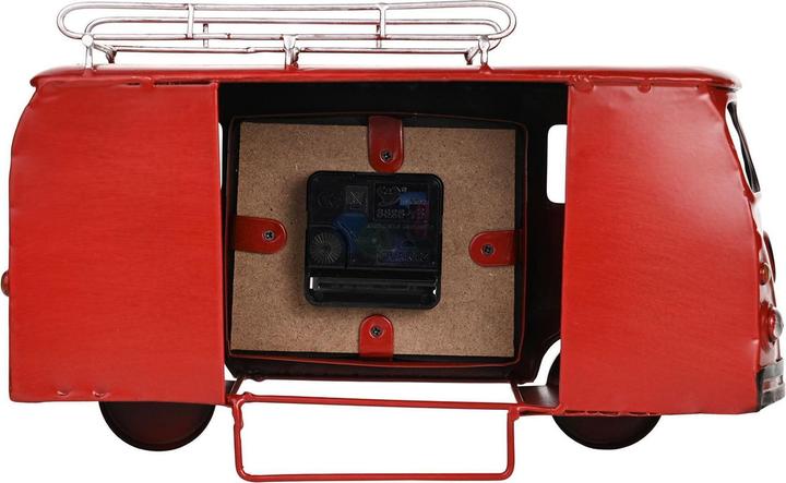Actual product image Hometime Metal Mantel Clock - Camper Van