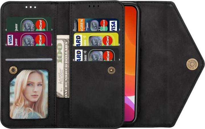 Image du produit Cover-Discount iPhone 14 Pro Max - Étui portefeuille noir (Apple iPhone 14 Pro Max)