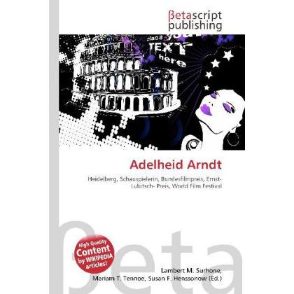 Adelheid Arndt, Fachbücher