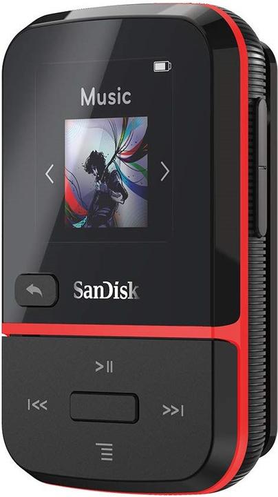 Actual product image Sandisk Clip Sport Go Red Global 32GB (32 GB)