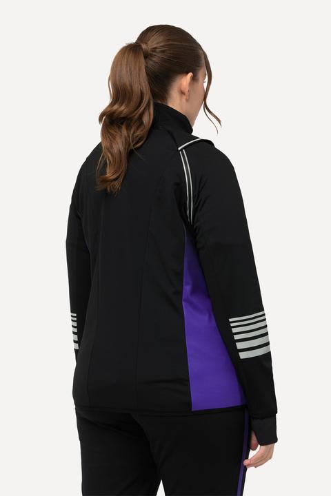 Produktbild Ulla Popken 2-in-1-Funktionsjacke, Ärmel abnehmbar, Weste, Reflektor (50, 52)