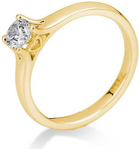 Actual product image Breuning 4 prong set from 0.40 ct. (48, 585/14 K Gold)