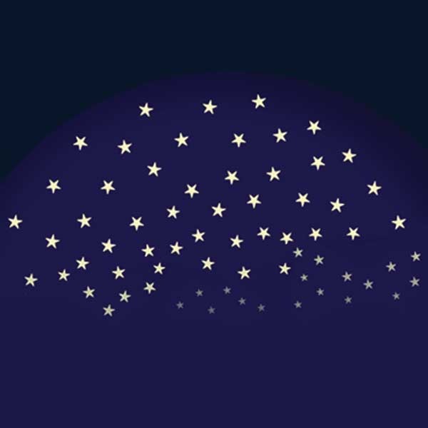 Produktbild Brainstorm Glow Starry Night
