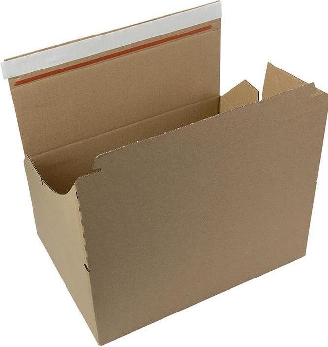 ColomPac CP020.18 Flexible Wickelverpackung En Carton Ondulé, 320 X 455 X 70 Mm (marron