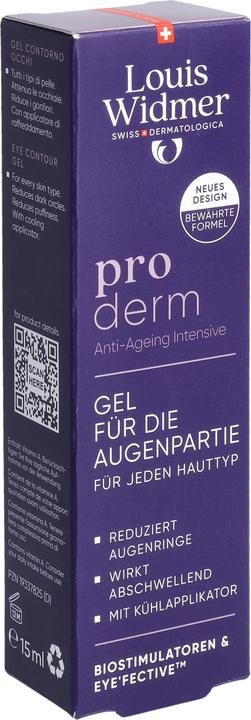 Image du produit Louis Widmer Gel Proderm contour des yeux parf 15ml (Gel pour le soin des yeux, 15 ml, Journée)