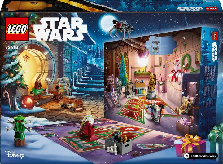 Actual product image LEGO Advent Calendar 2025 (LEGO Star Wars, 75418)