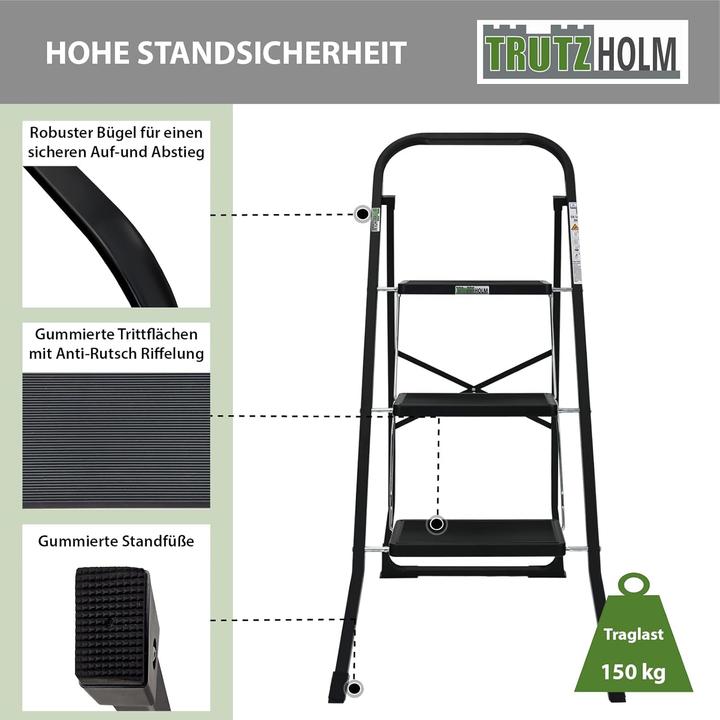 Produktbild TrutzHolm Klappleiter (Klapptritt)