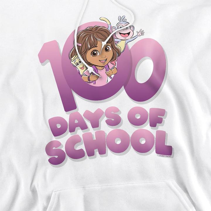 Produktbild Dora The Explorer 100 Days Kapuzenpullover (M)