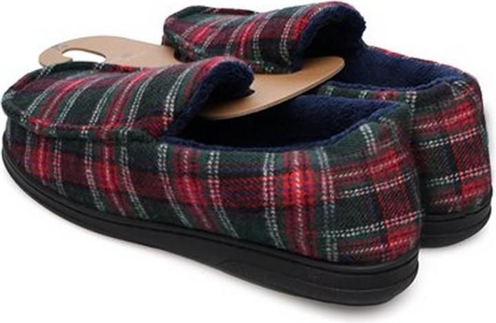 Image du produit Slumberzzz Pantoufles à carreaux pour hommes (45.5)