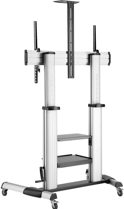 Immagine prodotto LogiLink Carrello per display/proiettore LCD - plastica, alluminio, acciaio - grigio, nero - (100 kg, 60" - 100")