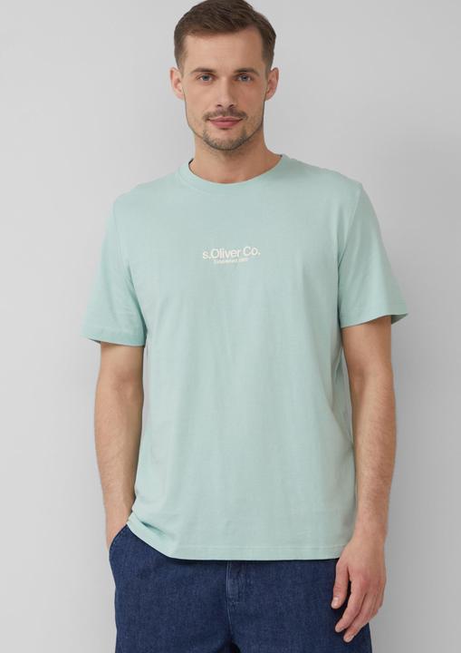 Produktbild S.Oliver T-Shirt T-Shirt aus Baumwolle mit Logo-Print (M)